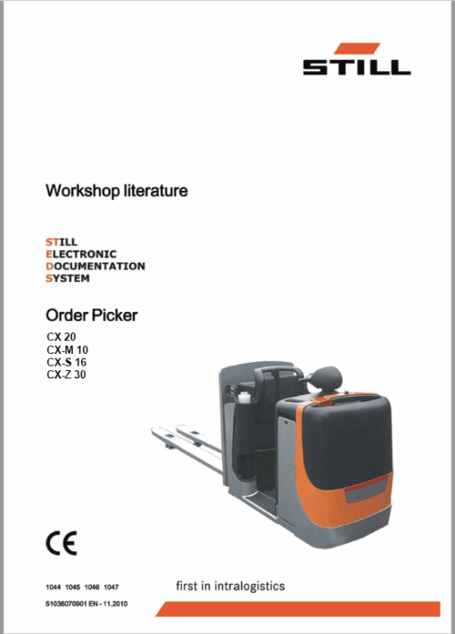 Still CX, CXD, CXM, Kanvan, CXS, CXT, CXH Order Picker Workshop Repair Manual - Image 3