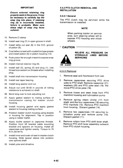 Ford Versatile 756, 836, 856, 876 Tractor Service Manual - Image 3