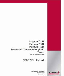 Repair Manual, Service Manual, Workshop Manual