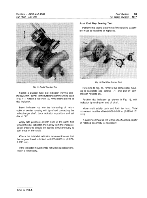 John Deere 4430, 4630 Tractors Repair Technical Manual - Image 4