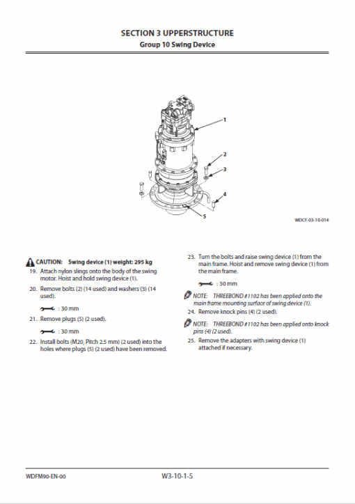 Hitachi ZH200-5A and ZH200LC-5A Excavator Service Repair Manual - Image 5