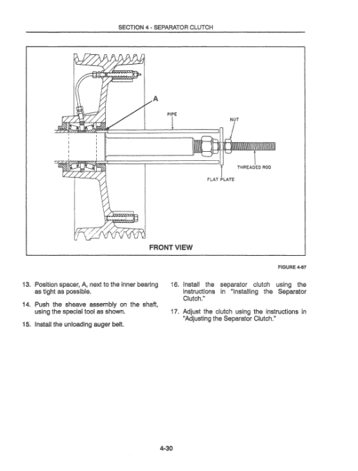 New Holland TR96, TR97, TR98 Combine Service Manual - Image 3