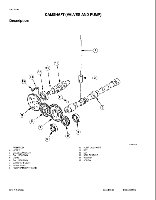 Case 50 Hydraulic Excavator Service Manual - Image 3