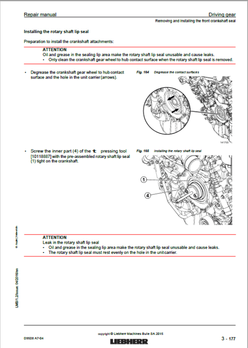 Liebherr D9508 A7-04 Engine Service Manual - Image 3