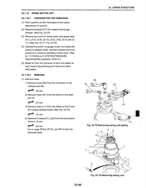 Kobelco 235SRLC-2 Hydraulic Excavator Repair Service Manual - Image 3