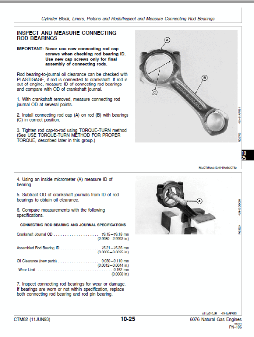 John Deere 6076 Natural Gas Engines (S.N after 500000 - ) Technical Manual (CTM82) - Image 3