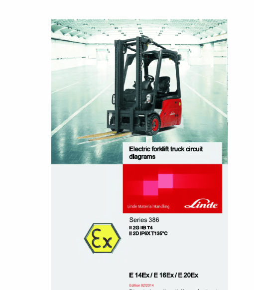 Linde Series 386 Electric Forklift Truck: E12, E14, E15, E16, E18, E20 Workshop Manual - Image 3