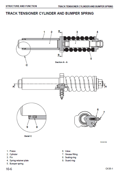 Komatsu CK35-1 Skid-Steer Loader Service Manual - Image 3