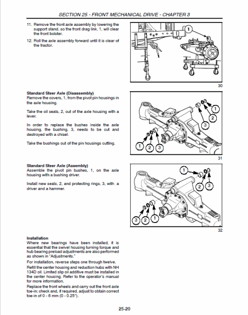 New Holland 70, 70A Tractor Service Manual - Image 3