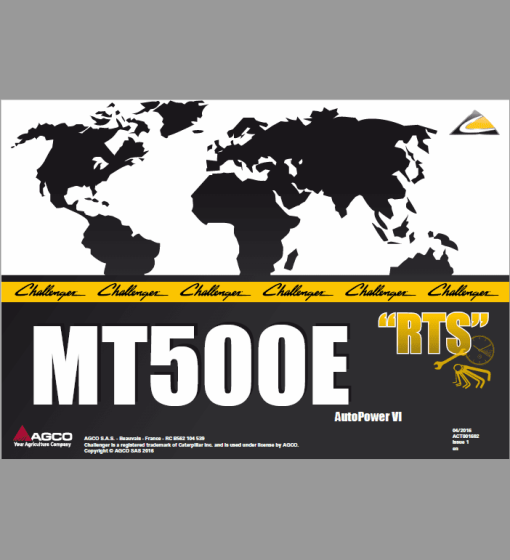 Challenger MT555E, MT565E, MT575E, MT585E, MT595E Tractor Workshop Manual - Image 3