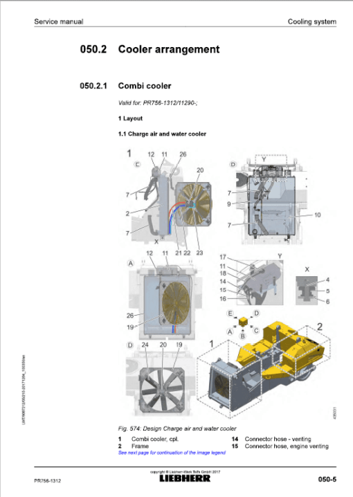 Liebherr PR 756 Crawler Dozer Repair Service Manual - Image 3