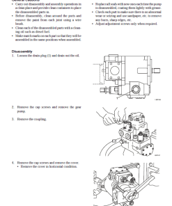 Repair Manual, Service Manual, Workshop Manual