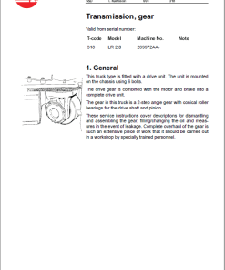 Repair Manual, Service Manual, Workshop Manual