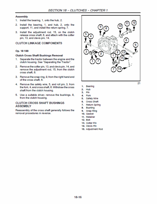 New Holland TC30 Tractor Service Manual - Image 4