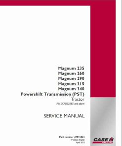 Repair Manual, Service Manual, Workshop Manual