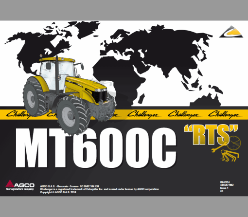 Challenger MT645C, MT655C, MT665C, MT675C, MT685C Tractor Workshop Manual - Image 2