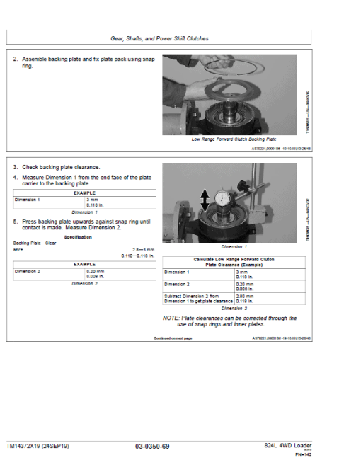 John Deere 824L 4WD Loader Repair Technical Manual (S.N D697293 - ) - Image 3