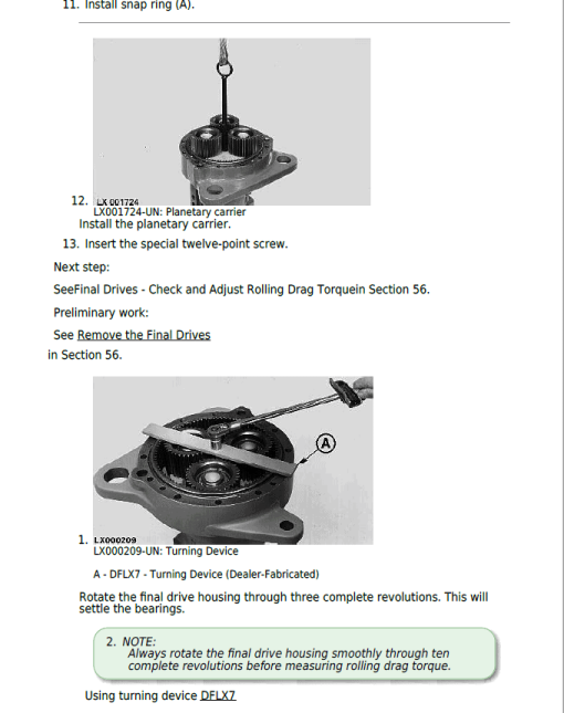 John Deere 6130, 6230, 6330, 6430, 6530, 6534, 6630 Tractors (EU) Service Repair Manual - Image 3