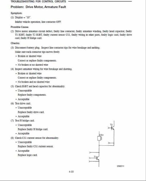 Mitsubishi FB30K, FB35K Forklift Lift Truck Service Manual - Image 3