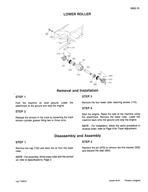 Case CK62 Excavator Service Manual - Image 3