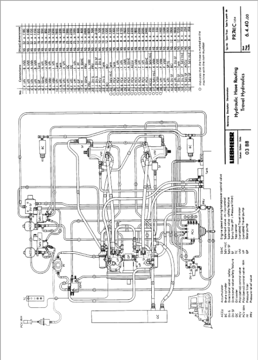 Liebherr PR 711, PR 721, PR 731, PR 741, PR 751 Crawler Dozer Service Manual - Image 3