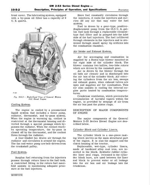 John Deere General Motors 2-53 Series Diesel Engine Repair Manual (CTM2028) - Image 3