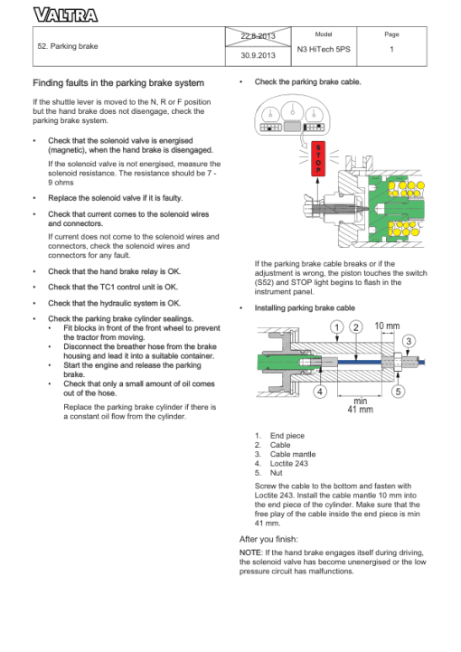 Valtra N103H5, N113H5, N123H5 Tractors Service Repair Manual - Image 4