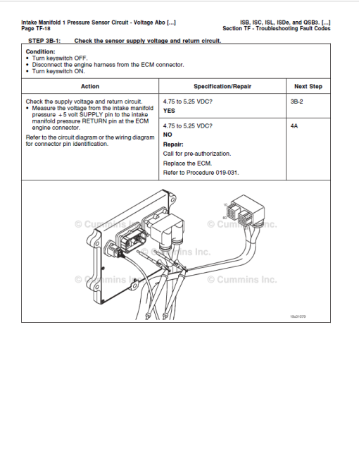 Cummins ISB, ISC, ISL, ISLe, ISDe, and QSB3.3 Engines Repair Manual - Image 3