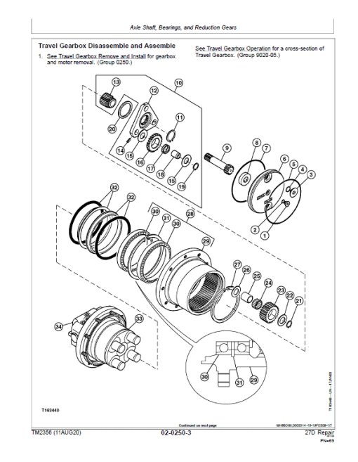 John Deere 27D Excavator Repair Technical Manual - Image 3