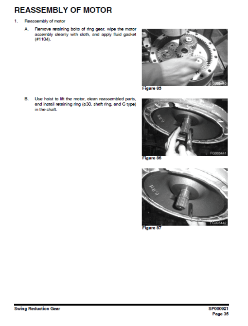 Doosan DX140LCR and DX140LCR-3 Excavator Service Manual - Image 3