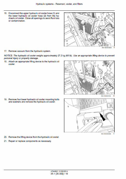 New Holland D180C Tier 4 Crawler Dozer Service Manual - Image 3