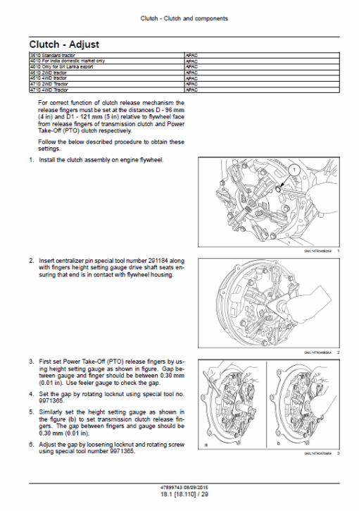 New Holland 3510, 4010, 4510, 4710 Tractor Service Manual - Image 3