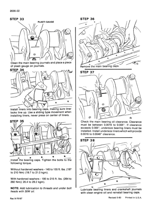 Case 880 Excavator Service Manual - Image 3