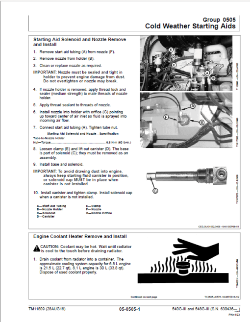 John Deere 540G-III, 548G-III Skidder Repair Technical Manual (S.N after 630436 - ) - Image 3