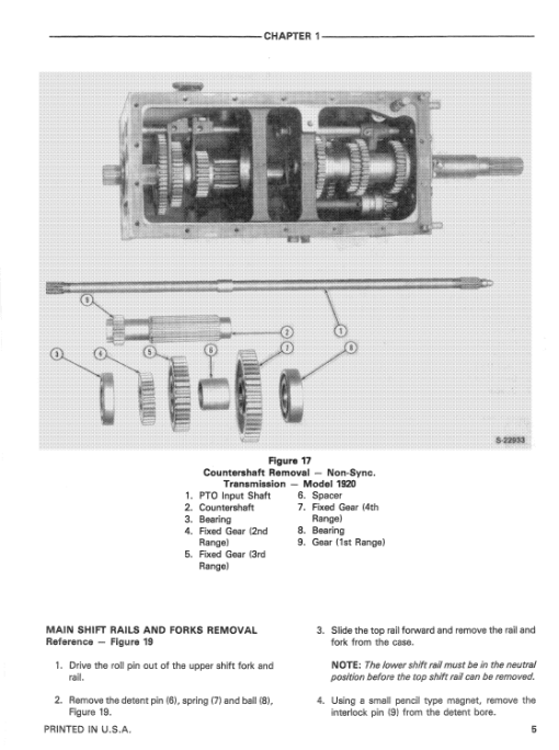 Ford New Holland 1920, 2120 Tractor Service Manual - Image 3