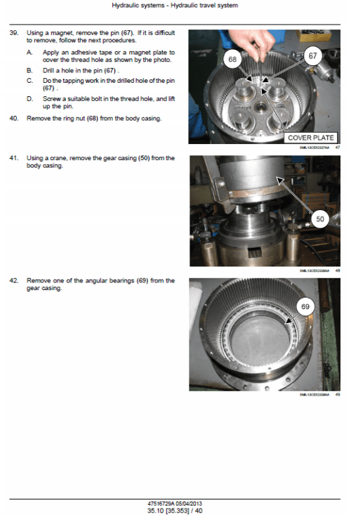 New Holland E85CMSR Midi Excavator Service Manual - Image 3