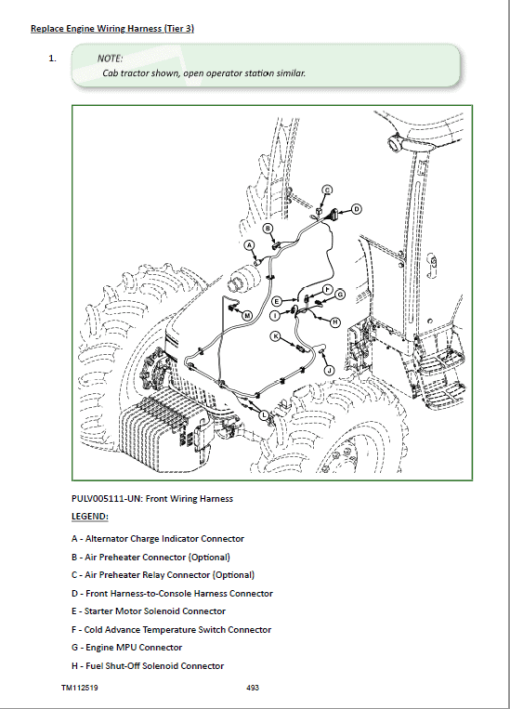 John Deere 5083E, 5093E, 5101E including Limited Models Manuals (S.N 344001-439999) - Image 3