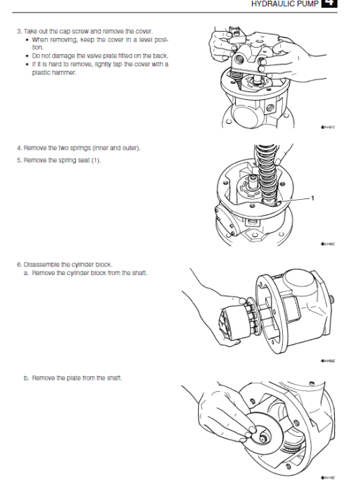 Takeuchi TB240 Compact Excavator Service Manual - Image 3