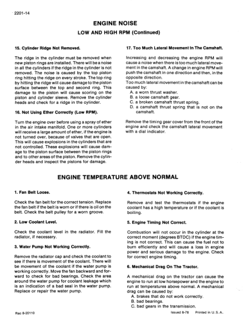 Case 880C Excavator Service Manual - Image 3