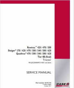 Repair Manual, Service Manual, Workshop Manual