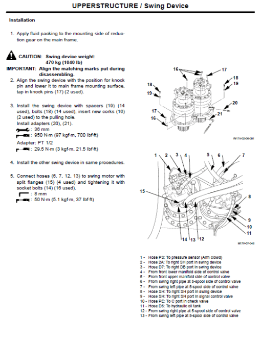 Hitachi ZX800 ZAXIS Excavator Service Repair Manual - Image 3