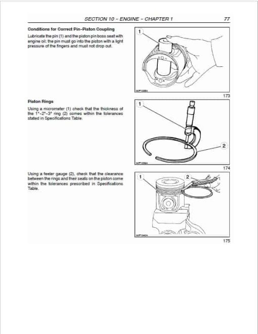 Case Farmall 65C, 75C, 85C, 95C Tractor Service Manual - Image 3