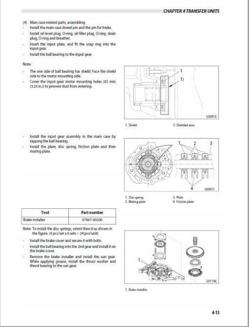 Mitsubishi FB18PNT, FB18CPNT, FB20PNT Forklift Service Manual - Image 3