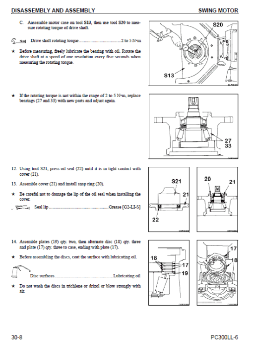 Komatsu PC300LL-6 Excavator Service Manual - Image 3