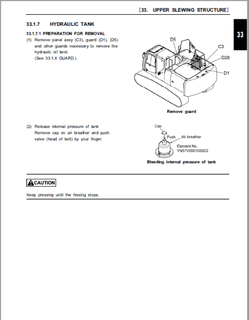 Kobelco SK210LC-9 Hydraulic Excavator Repair Service Manual - Image 3