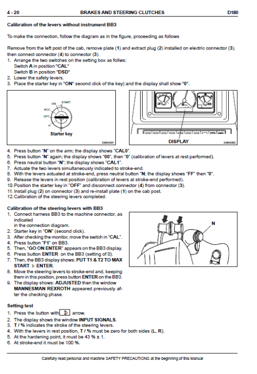 New Holland D180 Bulldozer Dozer Service Manual - Image 3