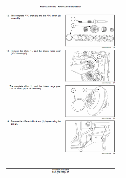 New Holland Workmaster 25S Tractor Service Manual - Image 3