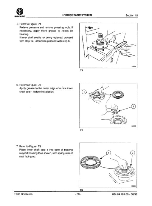 New Holland HW345, HW365 Self-Propelled Windrowers Service Manual - Image 3