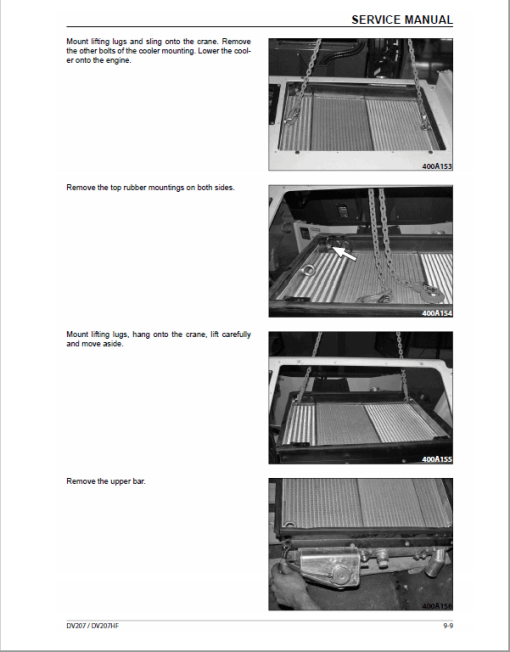 Case DV207, DV207HF Vibratory Roller Service Manual - Image 4