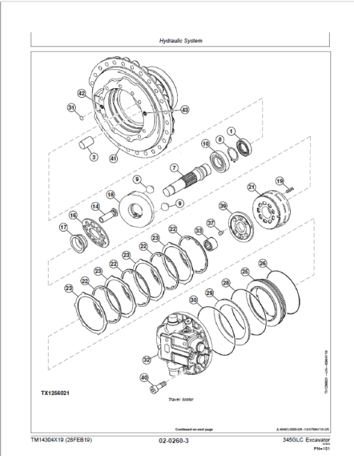 John Deere 345GLC Excavator Repair Technical Manual (S.N after F020001 - ) - Image 3